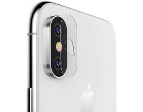 Защитное стекло камеры iPhone X/XS прозрачное