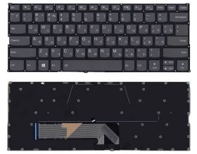 Клавиатура для ноутбука Lenovo Yoga 530-14IKB черная с подсветкой