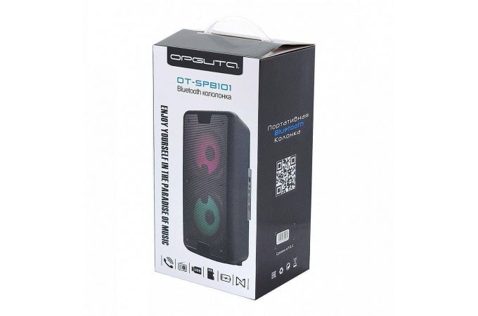 Портативная беспроводная колонка Орбита OT-SPB101 (синий)