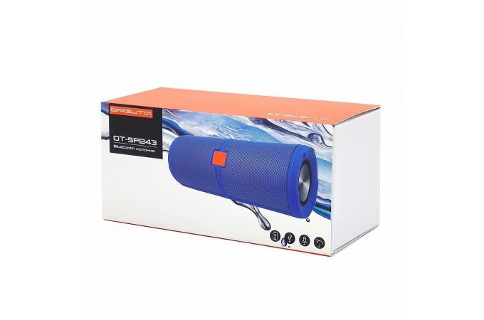 Портативная беспроводная колонка Орбита OT-SPB43 BT (синий)