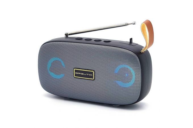 Портативная беспроводная колонка Орбита OT-SPB103 (серый)