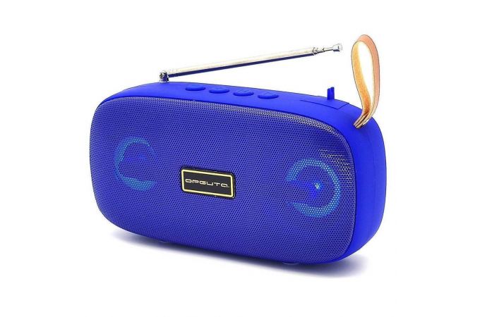 Портативная беспроводная колонка Орбита OT-SPB103 (синий)