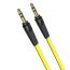 Кабель аудио AUX BOROFONE BL6 AUX 3.5 1 метр желтый