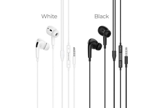 Наушники вакуумные проводные BOROFONE BM30 Pro (белый)