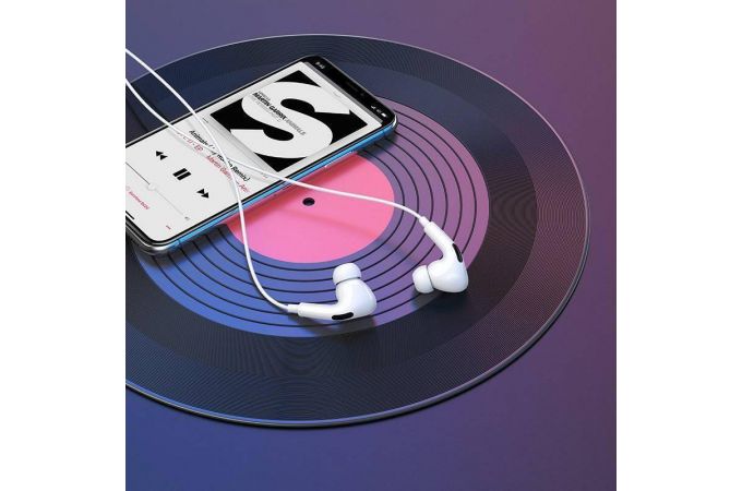 Наушники вакуумные проводные BOROFONE BM30 Pro (белый)