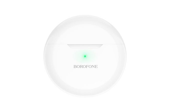 Наушники вакуумные беспроводные BOROFONE BE41 Felice TWS wireless BT headset Bluetooth (белый)