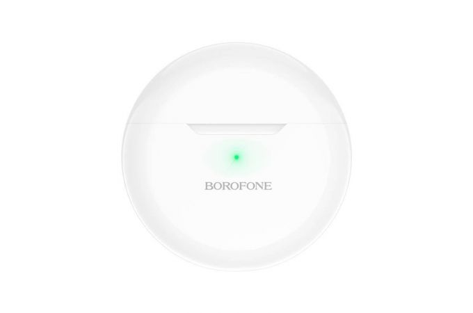 Наушники вакуумные беспроводные BOROFONE BE41 Felice TWS wireless BT headset Bluetooth (белый)