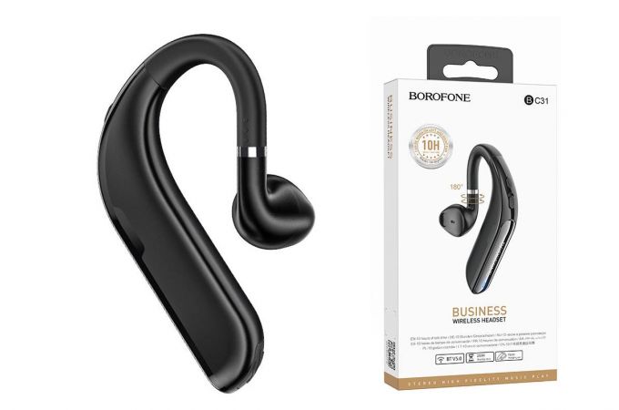 Bluetooth гарнитура BOROFONE BC31 (черный)