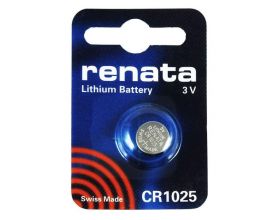 Батарейка литиевая Renata CR1025 BL1 блистер цена за 1 шт (Швейцария)