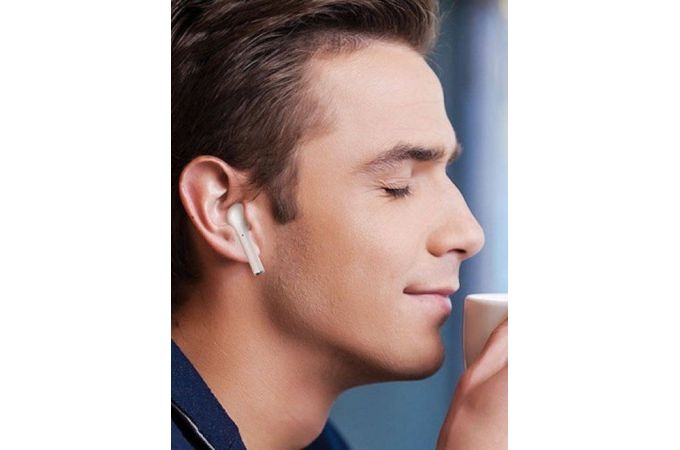 Наушники вакуумные беспроводные BOROFONE BW01 Original Series true Wireless Earphone Bluetooth (белый)