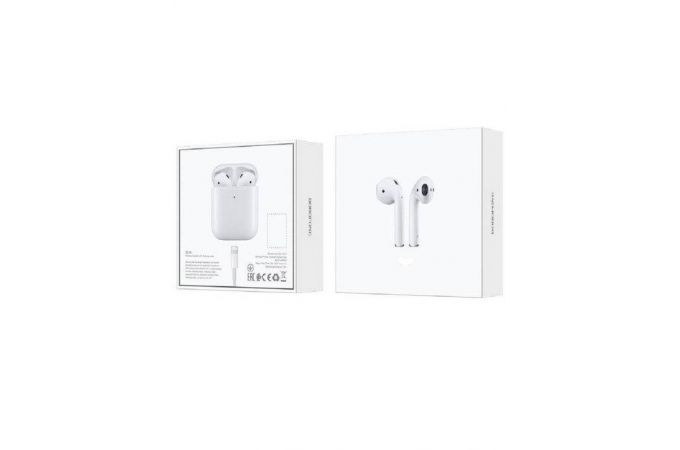 Наушники вакуумные беспроводные BOROFONE BW01 Original Series true Wireless Earphone Bluetooth (белый)