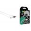 Кабель USB - MicroUSB More choice K14m TPE 2.0A 0.25м (White)