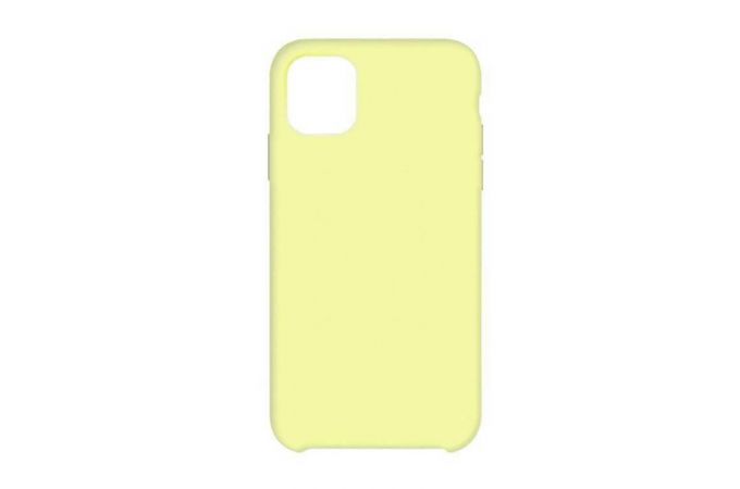 Чехол для iPhone 16E / 4SE (6,1) Silicone Case Soft Touch (светло-желтый)
