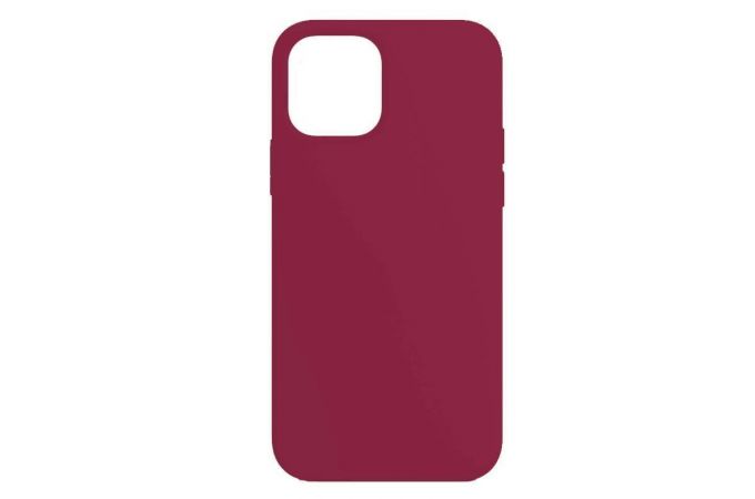Чехол для iPhone 16E / 4SE (6,1) Silicone Case Soft Touch (спелый гранат)