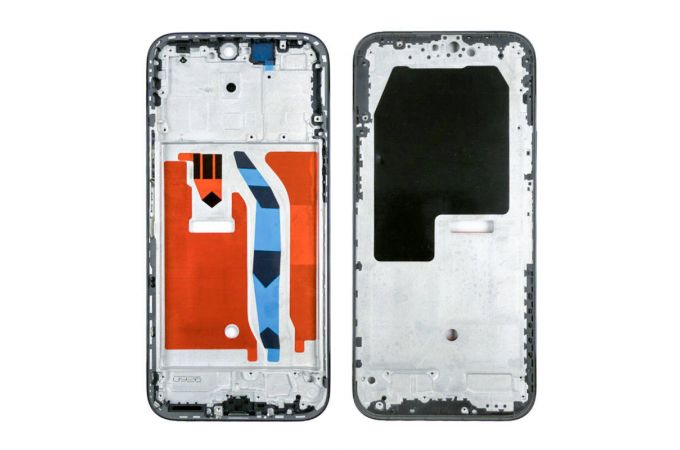 Средняя часть для Huawei Honor X8b (LLY-LX1) (рамка дисплея) черный, с разбора