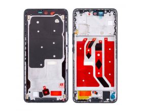 Средняя часть для Huawei Honor X9b (ALI-NX1) (рамка дисплея) черный, с разбора