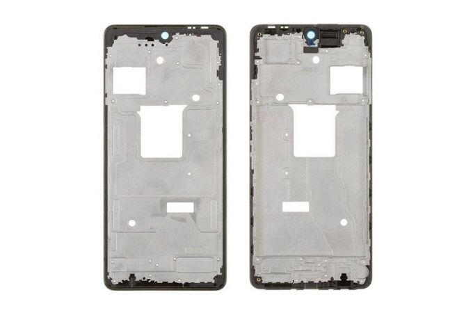 Средняя часть для Infinix Note 30 Pro (X678B) (рамка дисплея) черный, с разбора