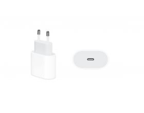 Сетевое зарядное устройство USB-C 20W iPhone 12/12Pro/12Pro Max прямоугольник (or.) (белый)