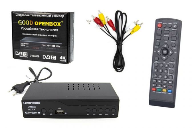 ТВ ресивер DVB-T2/C GOOD OPENBOX DVB-009 (Wi-Fi)