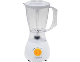 Блендер POLARIS PTB 0207 белый/оранжевый 500Вт, стационарный, 1,5 л, 2 скорости