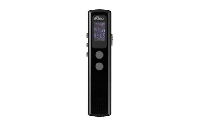 Диктофон Ritmix RR-120 (4Gb) black Моно, Li-Ion, MP3, сегментный дисплей