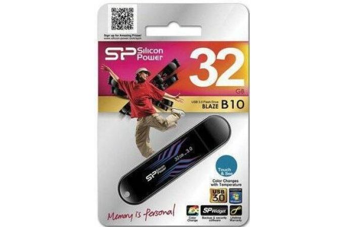 Флешка USB 2.0 Silicon Power Blaze B10 32Gb