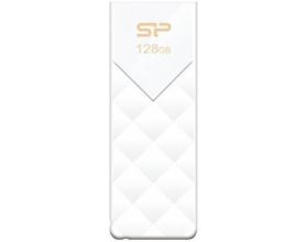 Флешка USB 2.0 Silicon Power Blaze B03 White 128Gb