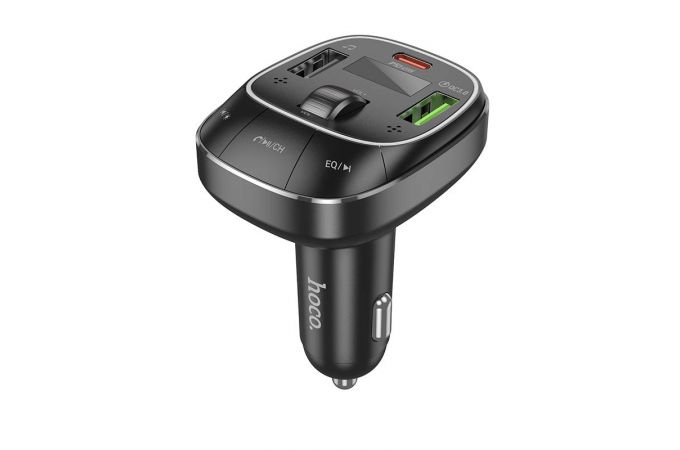 FM-Модулятор HOCO E76 Pole PD45W + QC3.0 car BT FM transmitter