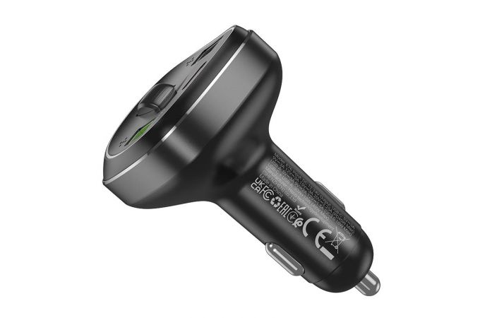 FM-Модулятор HOCO E76 Pole PD45W + QC3.0 car BT FM transmitter