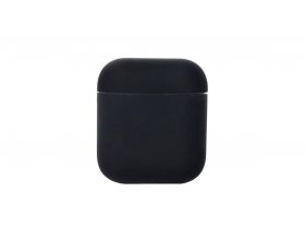 Чехол для наушников Soft-Touch AirPods (черный)