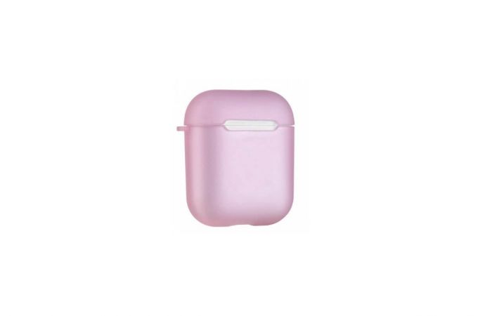 Чехол для наушников Soft-Touch AirPods (розовый)