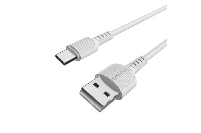 Кабель USB - USB Type-C BOROFONE BX16, 2A (белый) 1м