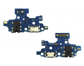 Шлейф для Samsung A415F Galaxy A41 с разъемом зарядки + разъем гарнитуры (плата)