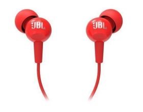 Наушники вакуумные проводные JBL C100si (красный)