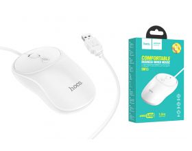 Мышь проводная Hoco GM13 Esteen business wired mouse black