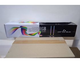 Светильник настольный RGB Огонек OG-LDP29 (2*50см, USB) (УЦЕНКА! ПОСЛЕ РЕМОНТА)