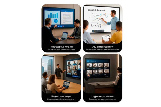 Интерактивная панель ОРБИТА OT-HOT01 (75 дюймов)