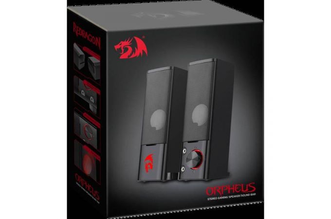 Акустическая система 2.0 Redragon Orpheus 6 Вт (черный)