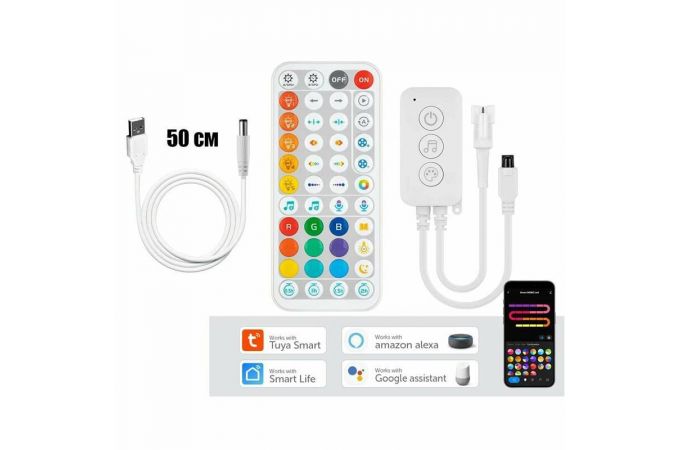 Умная гирлянда Орбита OT-HOS22 10м (пульт ДУ, Wi-Fi)