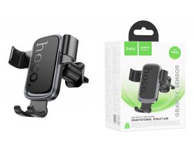 Держатель автомобильный для телефона HOCO H80 Vista gravity в воздуховод черный