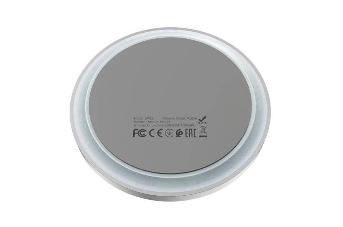 Беспроводное зарядное устройство 3 в 1 HOCO CW26 (15W) (белый)