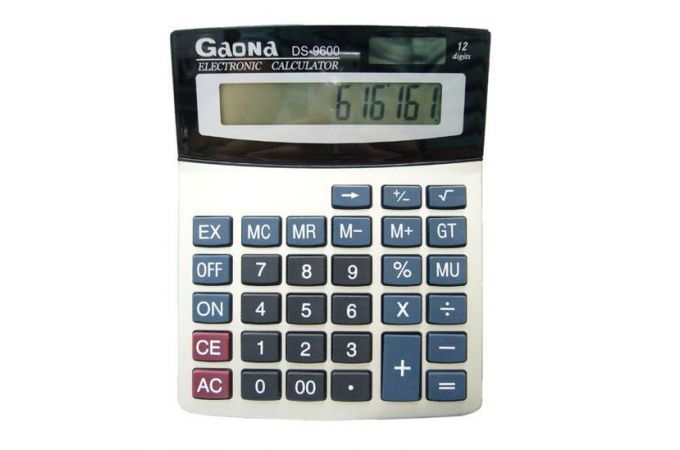 Калькулятор GAONA DS-9600 (12разр.) настольны