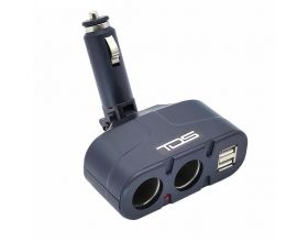 Разветвитель прикуривателя в авто TDS TS-CAU18 (2+2*USB)
