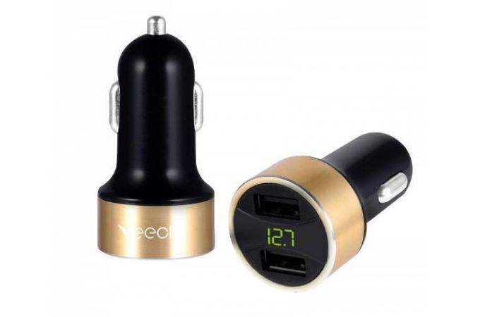 Автомобильное зарядное устройство АЗУ USB VEECLE KY-C04 5B,2100mA (черный)