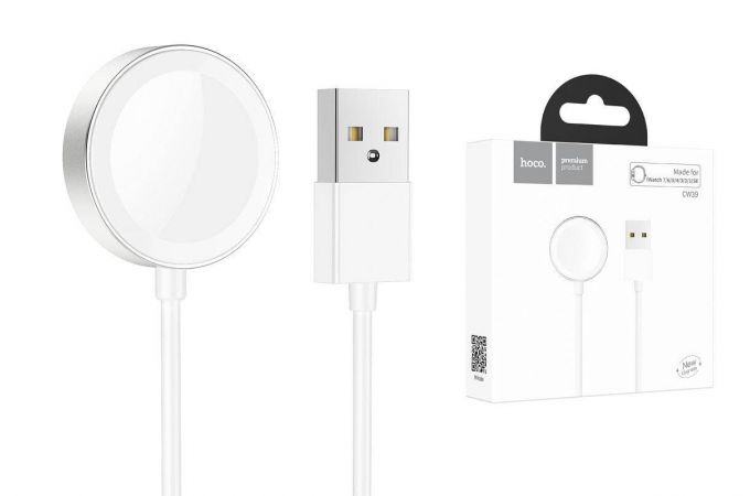Зарядное устройство беспроводное HOCO CW39 iWatch разьем USB