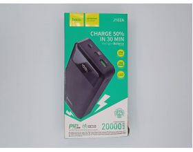 Универсальный дополнительный аккумулятор Power Bank HOCO J102A PD20W + QC3.0 (20000 mAh) (черный) (УЦЕНКА! МЯТАЯ УПАКОВКА)