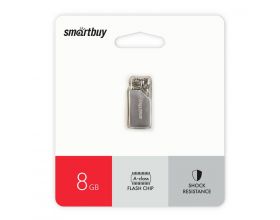 Флешка USB 2.0 Smartbuy 8GB MU30 Metal (SB008GBMU30)