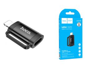 Переходник OTG HOCO UA31B (штекер Lightning - гнездо USB-C)