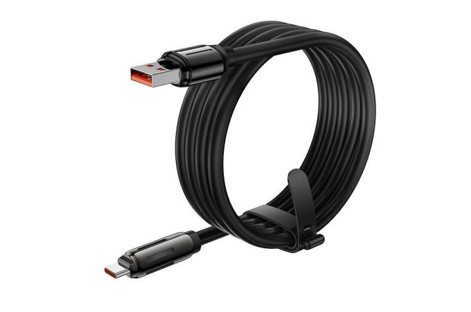 Кабель USB - USB Type-C HOCO U136 5А (черный) 1м