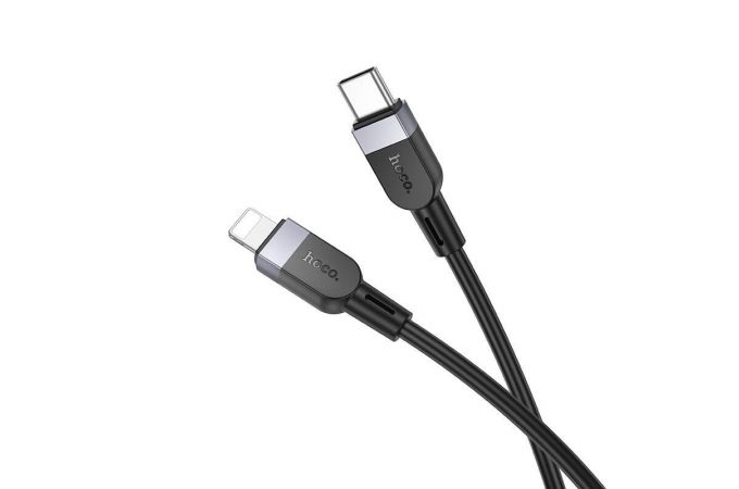 Кабель USB Type-C - Lightning HOCO X109 Energy PD (черный) 2м (силиконовый)